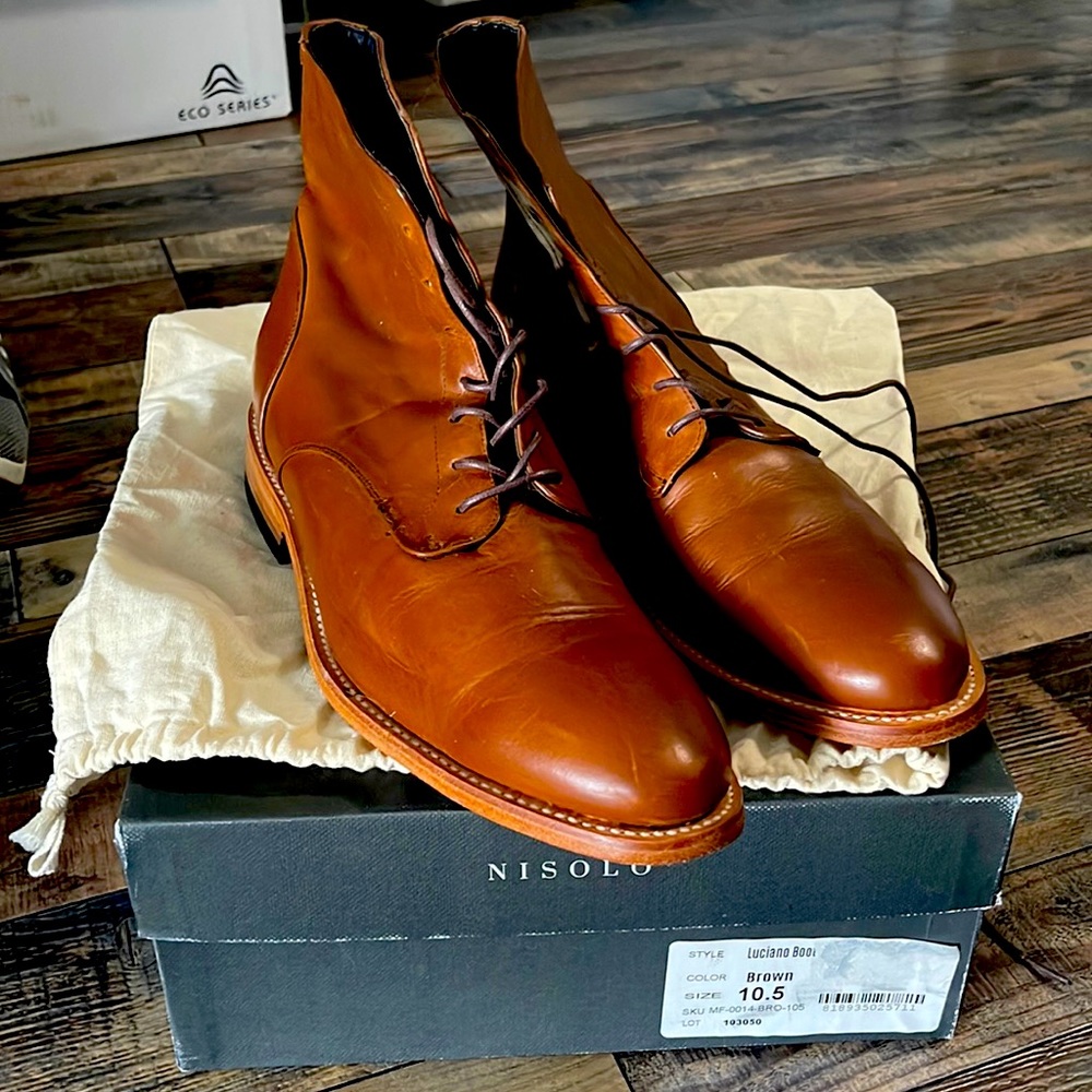 Nisolo Luciano Boot Size 10.5